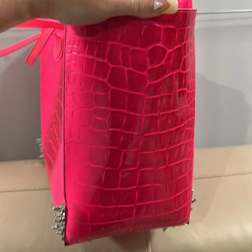 Philipp Plein pink ombré croc-style tote - Picture 11 of 16